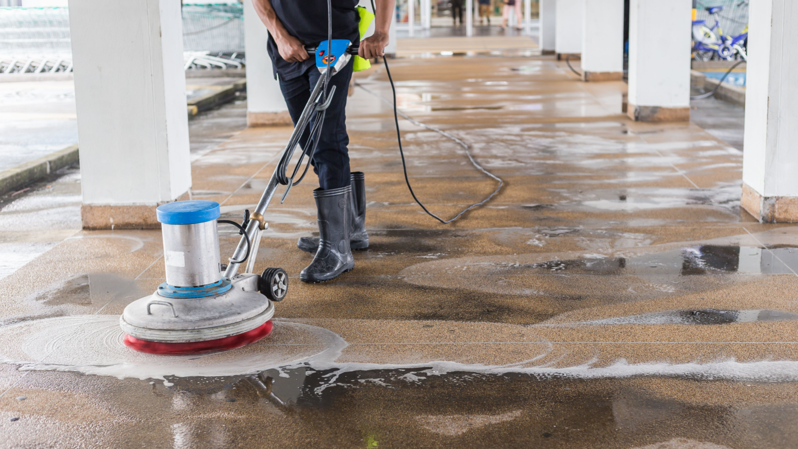 Commercial Building Cleaning Lindenwood Park, MO | Concrete Cleaning