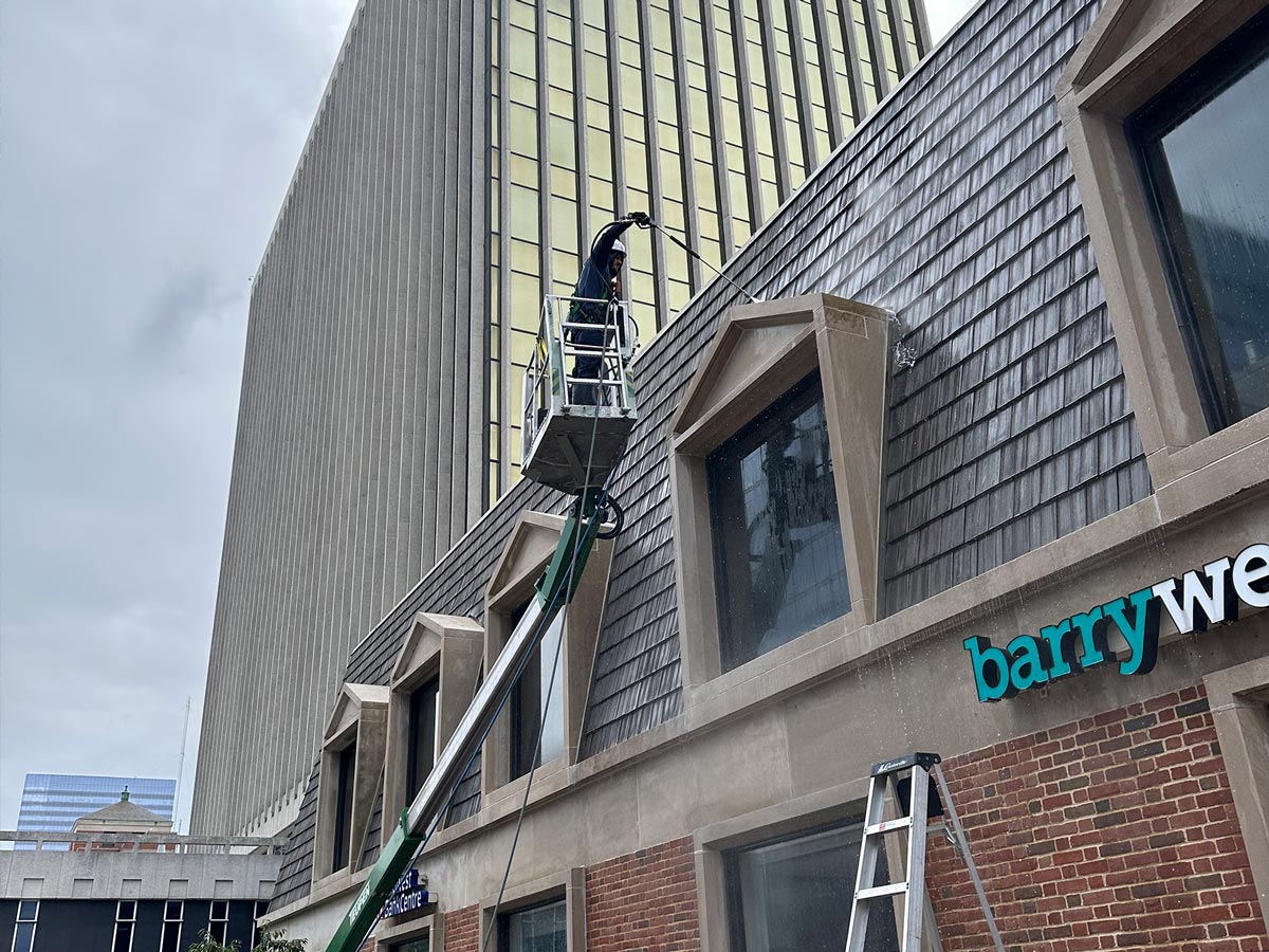 Commercial Building Washing in St. Louis, MO | Pressure Washing Company | Commercial Soft Washing Near Me