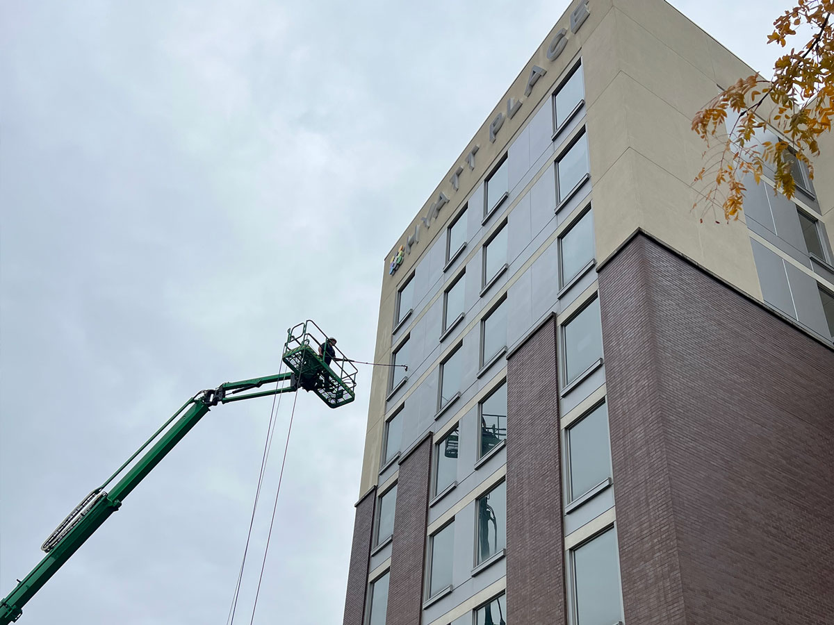 Commercial Window Cleaning in St. Louis, MO | Commercial Power Washing Company Near Me