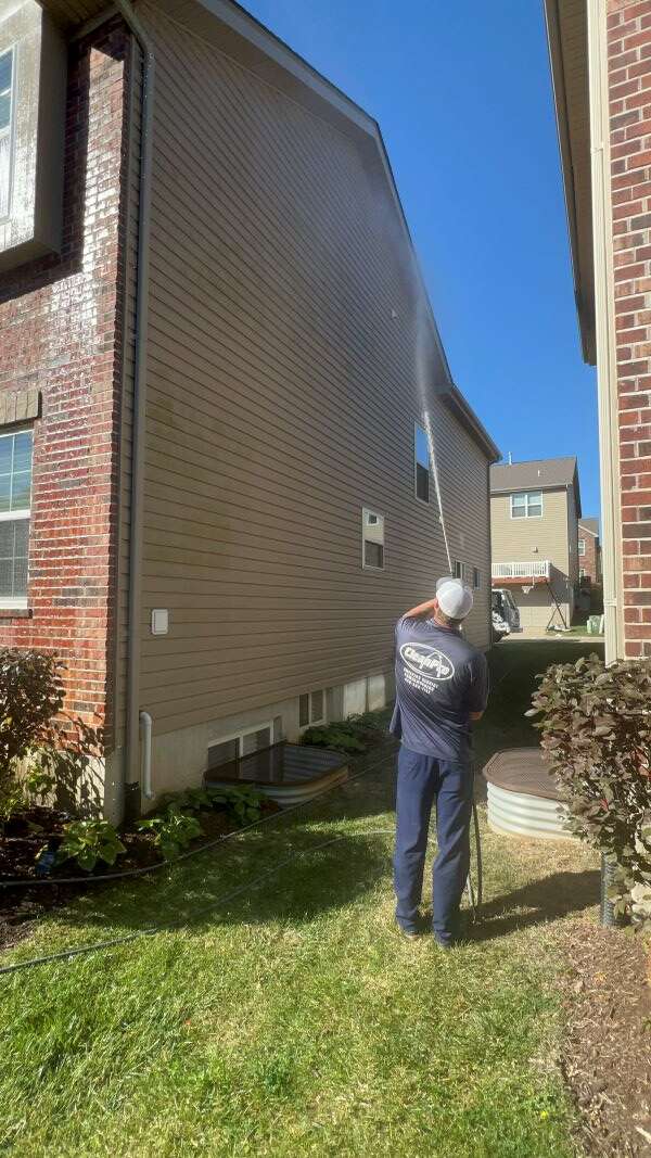 House Soft Washing in St. Louis, MO | Residential Power Washing Company Near Me | CleanPro