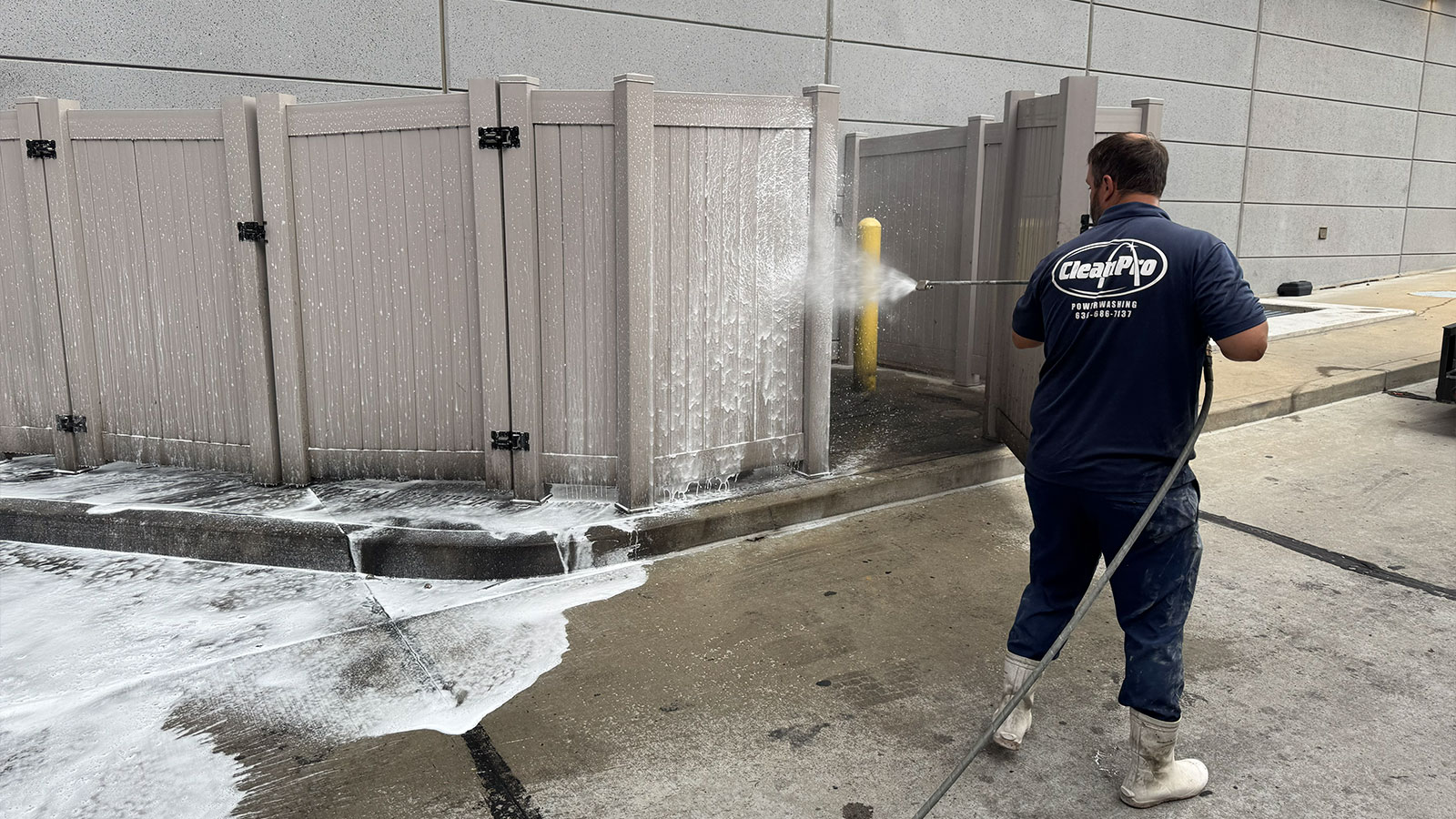 Dumspter Pad Cleaning St. Louis | CleanPro
