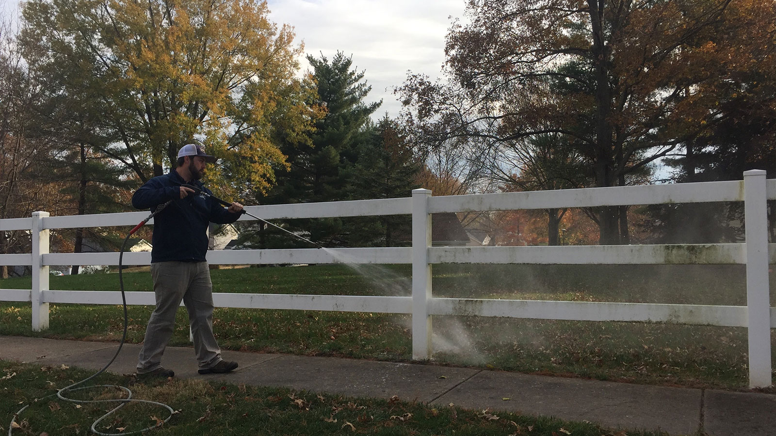 Fence Washing in St. Louis, MO | Residential Power Washing Company Near Me | CleanPro